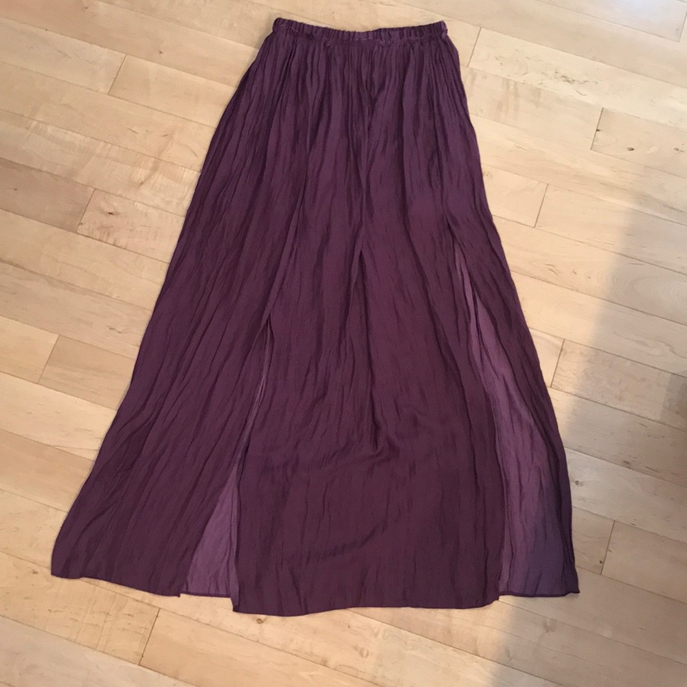 Purple NEW Zara Skirt in size XS / S